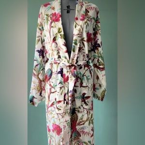 Waffle texture cotton Kimono/Robe. New with tags.